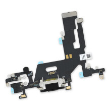 Cable flexible de repuesto para puerto de carga de iPhone 11, cable flexible con conector USB Dock y micrófono, soluciona el problema del puerto de