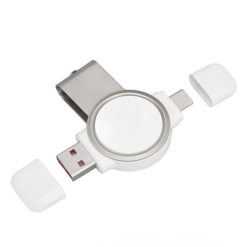 Βάση φόρτισης πολλαπλών χρήσεων για iPhone & Apple Watch, σταθερή και μη ζεστή, φόρτιση