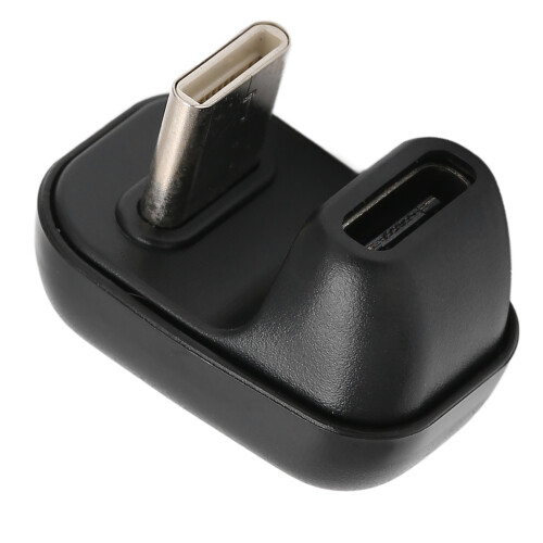 Προσαρμογέας επέκτασης USB τύπου C, σύνδεσμος USB-C αρσενικό σε θηλυκό σε σχήμα U, 2