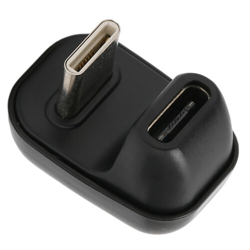 Προσαρμογέας επέκτασης USB τύπου C, σύνδεσμος USB-C αρσενικό σε θηλυκό σε σχήμα U, 1