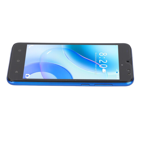 Smartphone Android, tela IPS de 5,45 polegadas, compatível com dois chips SIM, desbloqueio facial, armazenamento expansível, processador quad-core, 2