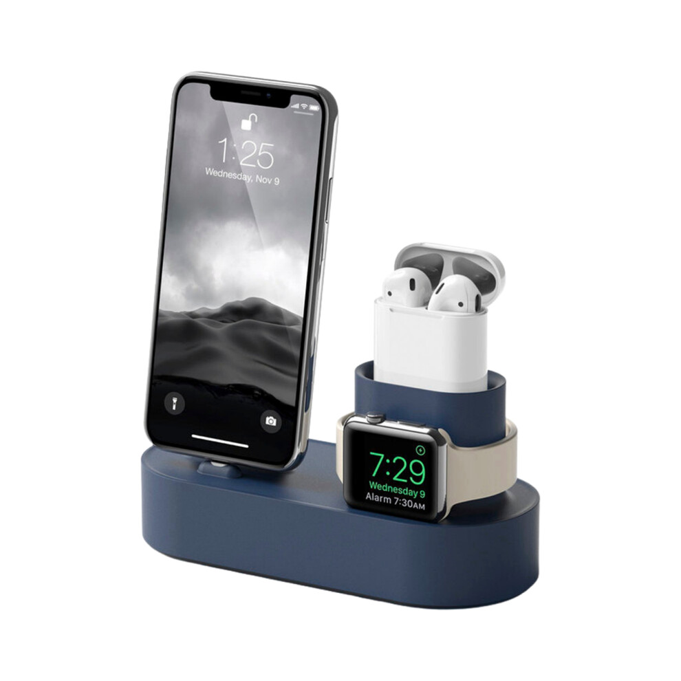 Dual Iwatch Stand Dock, Efficient & Ultra-Fast Wireless Charger For Apple Watch Ultra 2 Ultra Se2 Se 10 9 8 7 6 5 4 3 2 Series, Nightstand Mode St 9176269759230