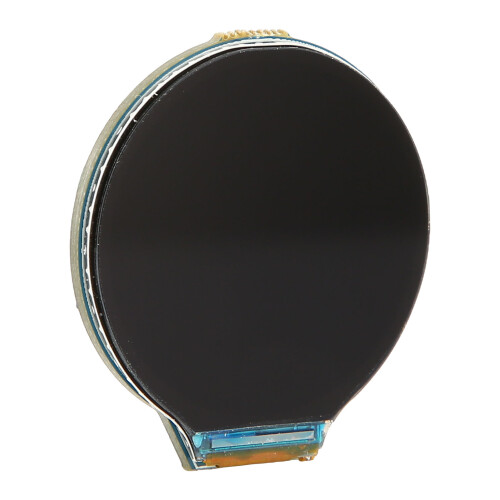 Processamento de imagem avançado habilitado. Módulo de tela redonda de 1,28 polegadas com interface SPI e RGB de alta resolução, tecnologia 2