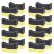 30pcs Car Wash Kit with Tire Shine Applicator EVA Sponge Pads for Wheels Glass Interior Cleaning