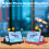 Screen Magnifier for Smartphone, 3D HD Screen Amplifier with Adjustable Stand, Foldable Design Portable Screen Enlarger for Enhanced Visual Experience 4