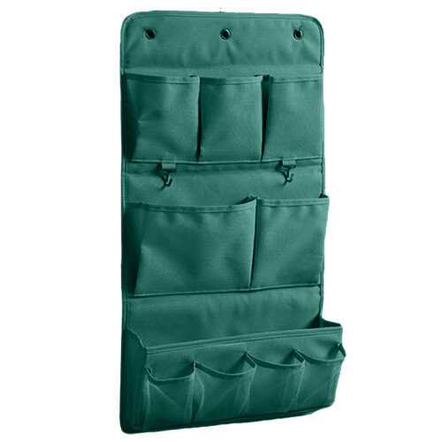 600D Oxford Cloth Garden Tool Storage, Wall Hanging Storage Organizer, Multiple Storage Pouches, Easy Access Tools, Space Saving Solution For Home And