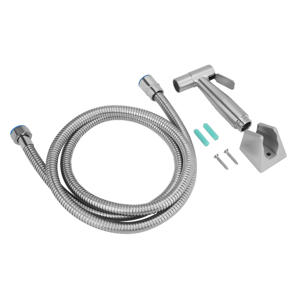 Leakproof Bathroom Sprayer For Reliable Use, Ergonomic Handheld Bidet Provides Comfortable Grip And Easy Operation, Stainless Steel Hygiene Spray 9009791940305