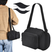 Yegsfteu Anti-Scratch, Shockproof Carrying Case with Shoulder Strap for Sonos Move 2 2023/Move 2020 Speaker - Black