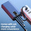 Bateria externa de reserva de 1000000mAh para celular com 4 portas USB. 3