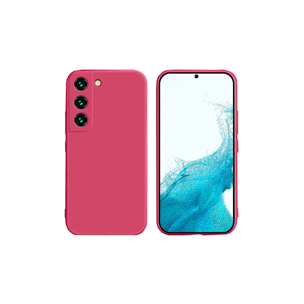 Compatible With Samsung Galaxy S20 Fe - Thin & Protective Silicone Case Dark Red 9773935966284