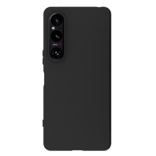 SKALO kompatibilis a Sony Xperia1VI matt fekete ultravékony TPU tok fekete