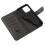 Capa carteira elegante com ímã, compatível com iPhone 14 - Preta 7