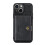 Compatível com iPhone 15 - Capa carteira de couro com suporte magnético marrom 5
