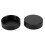 6 stk. metall C-mount bakre linsedeksel for CCTV (svart) 5