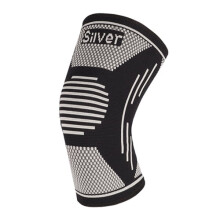 AQCW Knitted Knee Pads Compatible with Sports, Elastic Breathable Compression Sleeve for Pain Relief, Arthritis, Basketball, Running