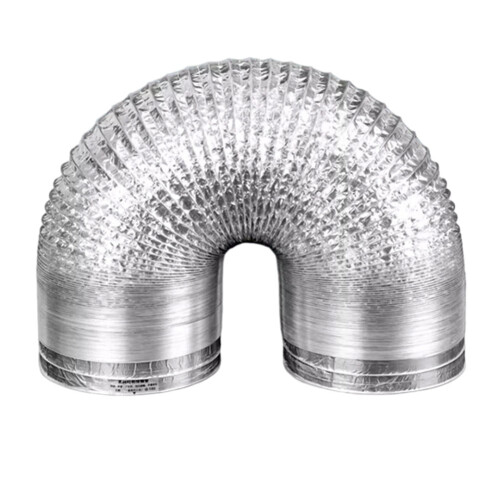 Aluminum Foil Pipe Vent Hose Flexible Ducting Ventilation Accessory