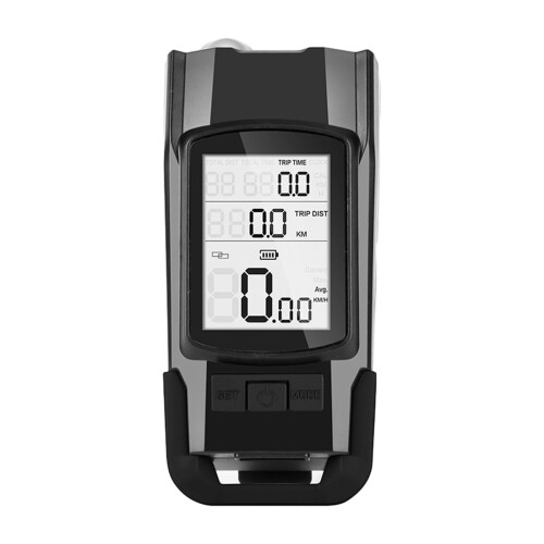 Σετ επαναφορτιζόμενων φώτων ποδηλάτου USB 4000mAh, μπροστινή λάμπα LED 800Lumen με 1