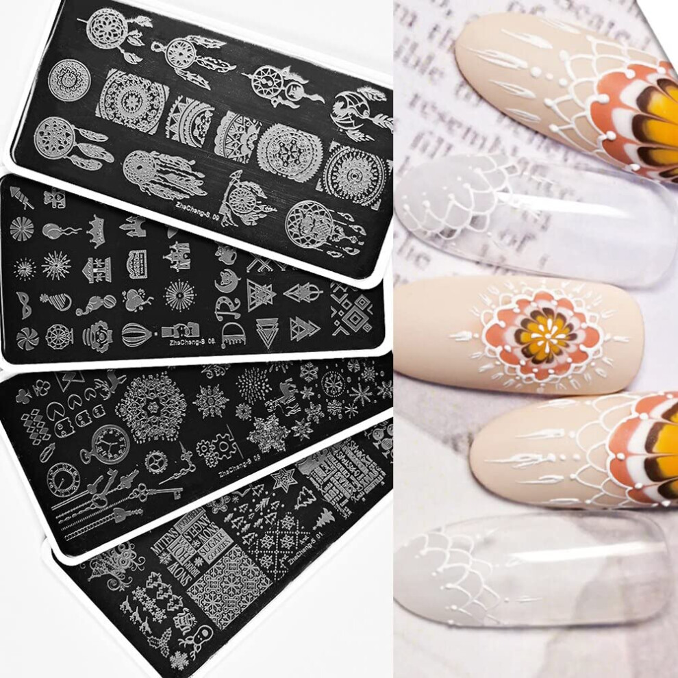 Press On Nails Full Coverage ABS Nail Extension Tips for Salon Quality French Manicure and 3D Art