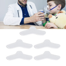 5 pezzi di Pad in Gel di Silicone per Narici per Dispositivi di Respirazione, Sostituzione copertura facciale