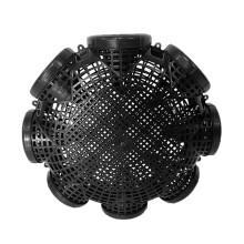Fish Trap with 8 Holes for River and Lake Fishing, Foldable Crab and Lobster Trap