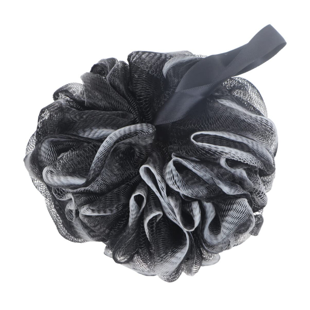 2 Pack Large Shower Loofah Pouf for Gentle Exfoliation and Rich Lathering Bath Sponge