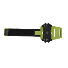 Reflective Design Armband for Universal Compatibility Smartphones, Adjustable Elastic Silicone for All-Arm-Sizes, Skin-Friendly and Sweatproof Materia