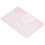 Ασύρματο πληκτρολόγιο με touchpad εξαιρετικά λεπτό επαναφορτιζόμενο πληκτρολόγιο 6