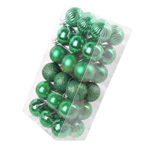 Generic 35PCS Christmas Ball Ornaments Shatterproof Pink Christmas Tree Decorations Xmas Tree Balls Halloween Ornaments Décor