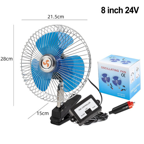 12V24V Μεταλλικός ανεμιστήρας αυτοκινήτου με ηλεκτρικό ανεμιστήρα με κραδασμούς
