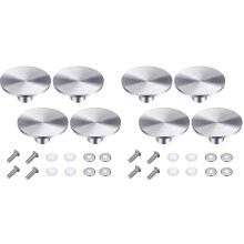 8 set di pomelli di ricambio in acciaio inossidabile per pentole olandesi Le Creuset, Aldi, Lodge e pentole olandesi smaltate