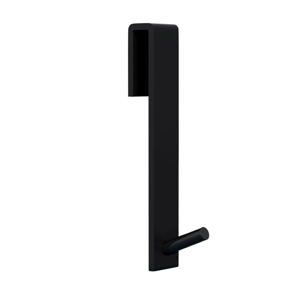 Washranp Acrylic Shower Door Hooks,Heavy Duty Drilling-Free Extended Shower Towel Hooks For Frameless Glass Shower Door Over The Door Towel Rack 9340258125423