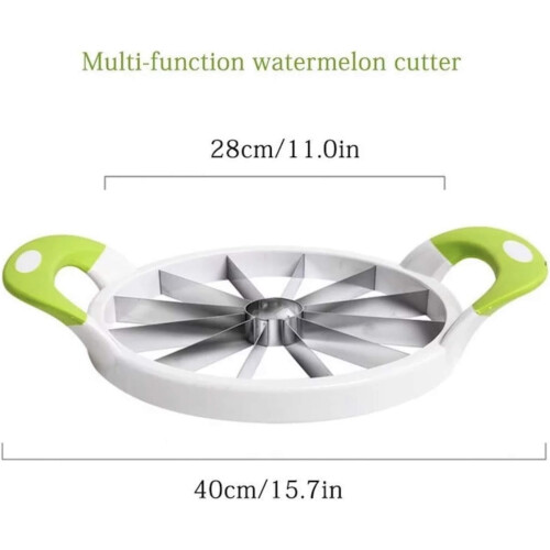 HENMON WatermelonSlicer Watermelon Slicer, L, White 1