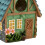 Vogelhaus aus Kunstharz, Vogelfutterhaus, handbemaltes Holz, für Garten, Terrasse oder Veranda 8
