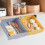 GETFIT Punch-free Pull Out Kitchen Storage Cabinet Organizers, Gray 1