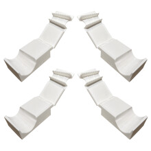 Shrimp Peeling Artifact Small Peeler Cleaner Plastic Nail Household Sheller 4 Pcs