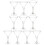 10pcs Transparent Wine Cup Martini Cup Plastic Clear Martini Cup Martini Containers 5
