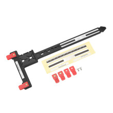 Arrow Measuring T Ruler for Bow Tuning, Plastic, Black, 68g