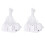 Phlegsive 1000 White Blank Sticker Labels with Hanging String for Pricing and Gifts 1