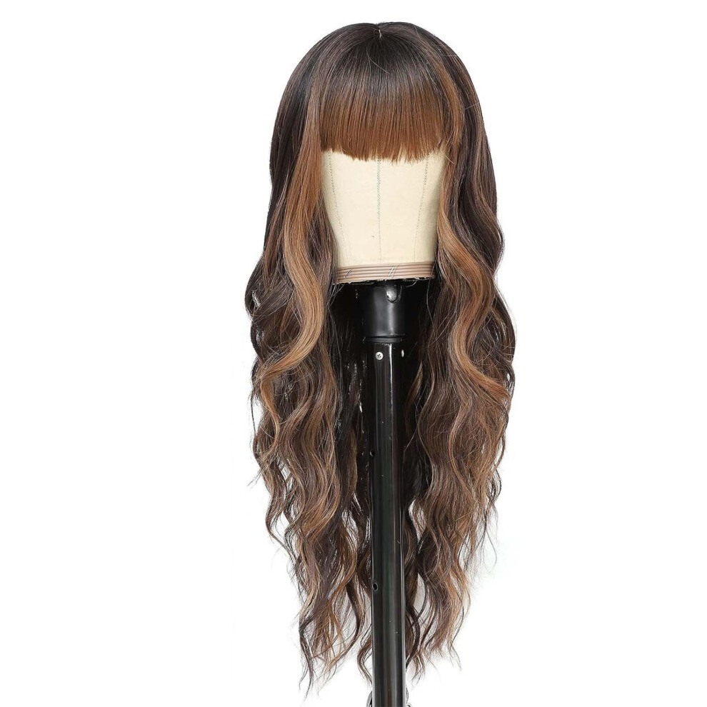 Unisex Yhaiogs Long Curly Wig Short Straight Blonde Bob Wig Heat Synthetic Wigs Natural Look Wigs For Women With Wig Caps