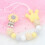 Baby Silicone Pacifier Chain Clip Holder Nipple Leash Strap Pacifier Soother 2