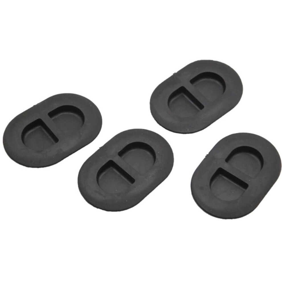 Floor Pan Drain Plugs For Jeep Wrangler Jk Jl 2014-2023 Rubber Oval Plugs 9423501632029