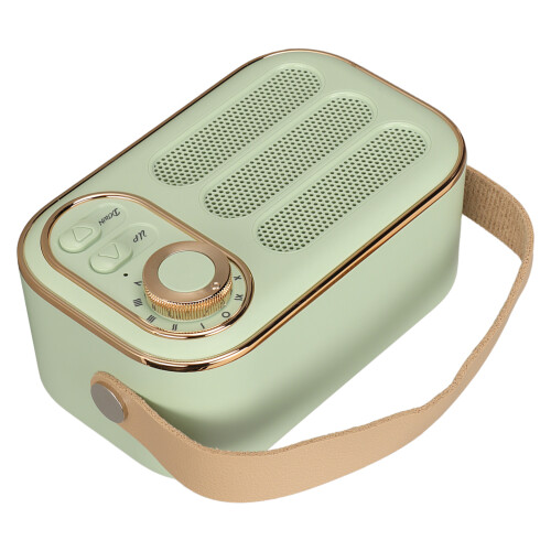 Hordozható mini rádió, elegáns retró Bluetooth hangszóró a mindennapi kalandokhoz 1