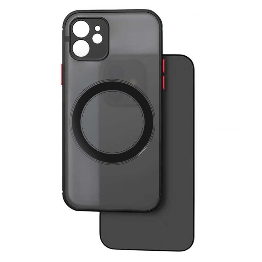 Magsafe Compatible Phone Case For Iphone 11 Precision Alignment Dual Device Charging Strong Magnet Design Micro Frosting Process Shockproof Magnetic S 9176269865771