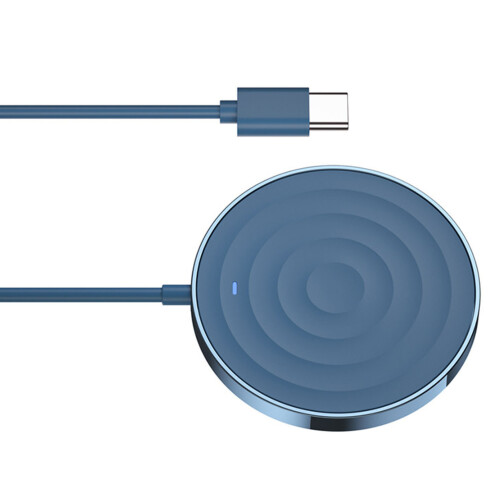 Φορητός Σχεδιασμός Ασφαλούς Φόρτισης Mag Safe Charging Pad με Έξυπνη Ένδειξη LED, 2