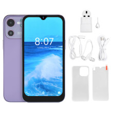 Najnovší odomknutý smartfón, 6,3-palcový HD displej, operačný systém Android, 13MP hlavný fotoaparát, rozpoznávanie tváre, dve SIM karty,