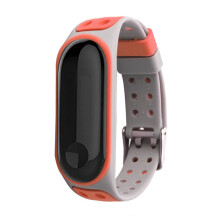 Strap Uaireadóir Cliste Silicone Banda Athsholáthair In-análaithe Comhoiriúnach le Banda Xiaomi Mi Éadrom Suiteáil Éasca Frithstatach