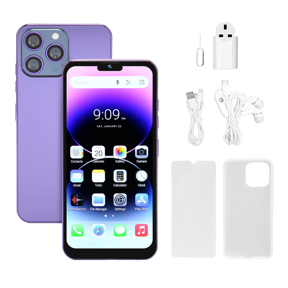 Unlocked Android Phones With Face Id, Dual Camera & Fingerprint Unlocking Feature Equipped With High-Resolution Display And Powerful Processor For Dai 9176269760939