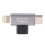 Προσαρμογέας USB-C με γωνία 90, καινοτόμος σχεδιασμός ορθής γωνίας που εξασφαλίζει 1