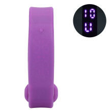 Hodinky s reguláciou teploty, digitálny fitness tracker s LED diódou a automatickým alarmom, nastaviteľný popruh na monitorovanie telesnej