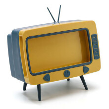 Praktische cadeaus voor het hele gezin, milieuvriendelijke PP ABS telefoonhouder/tissuebox, uniek ontwerp voor elke kamer (groen)